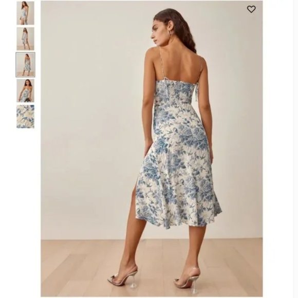 Reformation Juliette Dress - Pompadour - Picture 3 of 15